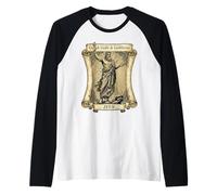 Mythologie Grecque Zeus Vintage Parchemin Grèce Antique Manche Raglan
