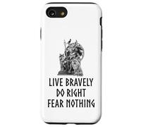Mythologie Nordique - Dieu Nordique Odin - Ne craignez Rien - Médiéval Coque pour iPhone SE (2020) / 7/8