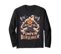 Mythologie Nordique Halloween - Citrouille Viking Berserker Manche Longue