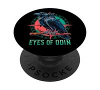 Mythologie Nordique Viking Celtique Huginn & Muninn Yeux d'Odin PopSockets PopGrip Adhésif