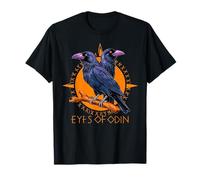 Mythologie Nordique Viking Celtique Huginn & Muninn Yeux d'Odin T-Shirt