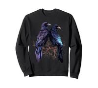 Mythologie Nordique Viking Warrior Ravens Sweatshirt