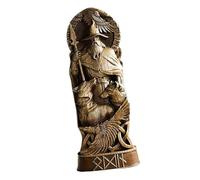 Mythologie Statue de Thor Sculpture Dieux Figurines en résine Panthéons scandinaves Décoration de bureau de mariage Centre de table