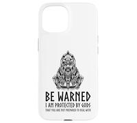 Mythologie Viking de Motivation - Odin - Protégé par Les Dieux Coque pour iPhone 15