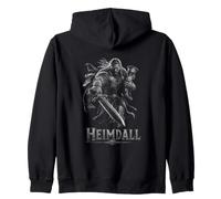 Mythologie Viking Gardien Nordique Heimdall Sweat à Capuche