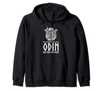 Mythologie Viking - Odin Demande Que Vous Soyez Debout - Paganisme Nordique Sweat à Capuche