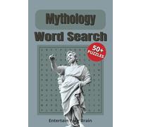 Mythology Word Search Puzzle Book: w/Easy to Read Print About: Greek Gods & Mythical Creature's for Brain | Gift for Vacation