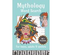 Mythology Word Search Puzzle Book: Word Searches with Easy to Read Print About Greek and Roman Mythology | 6x9 inches | 110 Pages | 50 + Puzzles...Gift for Vacations, Holidays, and Relaxing