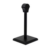 Mythorjan Helmet Stand Wooden Helmet Holder Table Top Display Décor Stand for Spartan, Templar, Motorcycle, Caps, Hat Decorative Desktop Hanger Rack Vintage Home Décor Gift, Black - 14 Inches