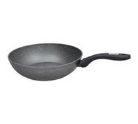 Mythos Wok 28 cm en aluminium gris Gris G