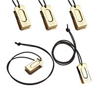 Mythrojan Brass and Steel Pet Training Clicker Puppy Dog Training Dog Clicker Cricket Clicker U.S. Engraved WII Military Gear Metal Clicker - Pack of 5