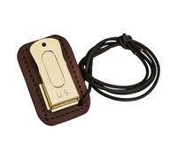 Mythrojan Brass and Steel Pet Training Clicker Puppy Dog Training Dog Clicker Cricket Clicker U.S. Engraved WII Military Gear Metal Clicker