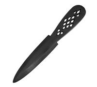 Mythrojan Couteaux en bois, Athame Wiccan Couteau en bois fait à la main Pagan Witch Wizard Wicca pour païen, Wiccan, pratiques cérémonielles Couteau en bois Vinatge médiéval - Noir
