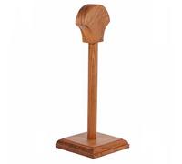 Mythrojan Soporte de madera para casco vikingo, estilo medieval, vikingo, soporte para máscara de templario espartano cosplay LARP Knight Stand - natural