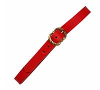 Mythrojan Viking Drinking Horn Leather Holster, Viking Mug Holder Medieval belt Attachment Tankard Hanger Belt, Leather Strap Holder for Drinking Horn, Mug, Tankard, Renaissance Faire Costume - Red