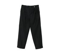 Myths - Jean Plissé Noir à Taille Mi-Haute - Homme - Pantalons - Noir - Taille: M