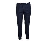 Myths - Pantalon Décontracté en Lin Lyocell - Homme - Pantalons - Bleu - Taille: M