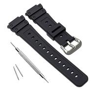 MyTime Bracelet de montre de rechange en polyuréthane naturel pour Casio G-Shock DW-5900 DW-6100 DW-6695 DW-6900 G-6900 GW-M5610 DW-5600E GW-6900 (J2)