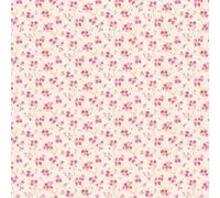 MyTinyWorld Paquet de 5 Maison de Poupées Fleur Rose Papier Peint Feuilles