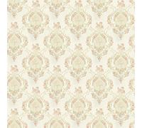 MyTinyWorld Paquet de 5 Maison de Poupées Orné Rose Damas Fleur Papier-Peint Feuilles