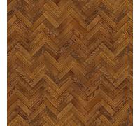 Mytinyworld Paquet de 5 Maison de Poupées Parquet Revêtement de Sol 9 Pouce Pâle Cacao Chêne Bande Effet Feuilles