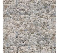 MyTinyWorld Paquet de 5 Maison de Poupées Serré Bond Pierre Grise Feuilles Papier