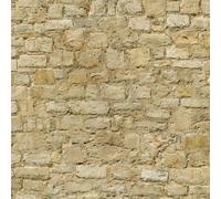 MyTinyWorld Paquet de 5 Maison de Poupées Usé Jaune Pierre Motif Revêtement Feuilles