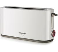 Mytoast - Grille-Pain 1000W,Fente Extra Longue,7 Niveaux De Brunissage,Fonction Stop,Ramasse-Miettes,Blanc