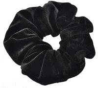 Mytoptrendz® Classic Velvet Scrunchie Ponytail Hair Band (Black)