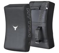 Mytra Fusion Bouclier de Coup de Pied pour la Boxe MMA Muay Thai Gym Workout Thai Kickboxing Kicking Strike Shield x 1 (Black)