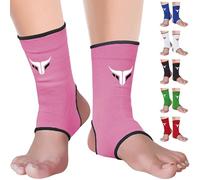 Mytra Fusion chevillere de maintien Attelle de cheville respirante MMA, Muay Thai, Gym, Fight Bandage Support de cheville de boxe (Pink, S/M)