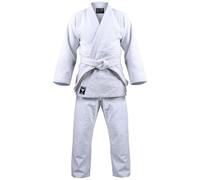 Mytra Fusion Judo Kimono Gi - Uniforme de Judo Adulte Résistant pour Entraînement et Compétition - Kimono de Judo Durable avec Coutures Renforcées et Ceinture Incluse
