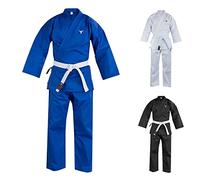 Mytra Fusion Uniforme Gi de Karaté Enfant avec Ceinture - Tenue d’Entraînement Arts Martiaux 200 g pour Garçons et Filles - Tenue de Karaté Étudiant