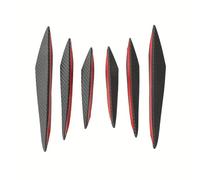 MYTZNB 6pcs Déflecteur de Pare-Chocs Avant, Convient pour Dacia Duster 3, Spoilers Avant,Carbon Fibres