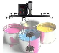 MYUYEE Agitateur à air 980 W mélangeur de Peinture Vitesse de 0 à 3 000 TR/Min diamètre de Lame de 400 mm capacité de mélange de 1 000 l Convient pour la Peinture,Paquet c