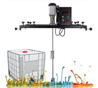 MYUYEE Agitateur pneumatique 980 W mélangeur électrique à réservoir agitateur pneumatique de Peinture de 1 Tonne avec Support et hélice Pliable pour agitateur de,