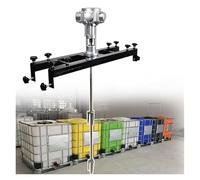 MYUYEE Agitateur Pneumatique À Cuve, Hélice Repliable, pour Le Mélange De Peintures Et D'Encres Liquides Visqueuses, Agitateur À 3 Cylindres(Petits 5 Cylindres)