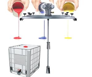 MYUYEE Agitateur pneumatique sur Pied agitateur de Peinture réglable mélangeur de Peinture agitateur d'air Outil de mélange de Peinture agitateur d'air,H006