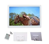 MYUYEE Cadre Photo Numérique HD De 15 Pouces, Écran LED Grand Format 16:9, avec Ports USB Et Carte SD, Et Télécommande Incluse.