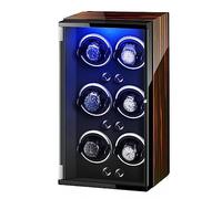 MYUYEE Caricatore Automatico per Orologi Caricatore Automatico per 1 2 3 4 6 9 Orologi Con Motori Ultra Silenziosi Vetrina per Orologi Da Uomo E Da Donna Caricatore per Oro(C-6+0)