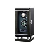 MYUYEE Coffret De Présentation Et Remontoir Automatique pour 2/4/6/8/12 Montres, Boîte De Rangement avec Télécommande À Déverrouillage par Empreinte Digitale, Moteur S(2+0)