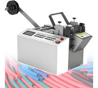 MYUYEE Coupe-Tube Thermorétractable Automatique, Dg-100, Micro-Ordinateur, Appareil De Coupe De Tubes en Cire Jaune, 6000 Coupes/Heure, Machine À Couper Les