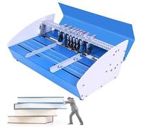 MYUYEE Machine À Rainer Électrique Robuste pour Papier, Menus Et Couvertures De Livres - Perforatrice Et Raineuse Professionnelle pour Un Rainage Précis Et Une Finitio