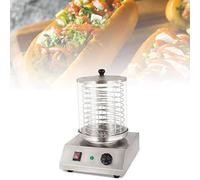 MYUYEE Machine À Rouleaux De Hot-Dogs, Machine À Griller Les Saucisses Automatique 538 W, Machine À Rouleaux De Hot-Dogs Électrique Commerciale, Machine À Vapeur Automatique en