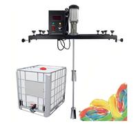 MYUYEE Mélangeur De Peinture Électrique, Agitateur, Mélangeur Électrique pour Cuve De 980 W, avec Support De Suspension, Hélice Pliable, Plage Télescopique De 72