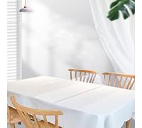 MYUYEE Nappe De Protection en PVC Souple, Protège-Table Rectangulaire Imperméable, sous-Tapis De Table en Plastique Anti-Infiltration, Protection Antidérapan(120 X 180 Cm / 47 X 71 Pouces)