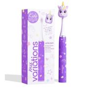 MyVariations Brosse à dents électrique sonique enfant – Rechargeable, 2 modes – Licorne – 3-12 ans