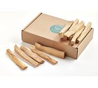 MYVIBE Palo Santo Bâtonnets d'encens de méditation en Bois Bio du Pérou - Encens à Combustion Longue durée pour Nettoyer et bénédiction de la Maison - 100 g - Pas Moins de 14 pièces