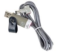 myVolts Ripcord Câble d'alimentation USB 12V Compatible avec Campark T200 Appareil Photo
