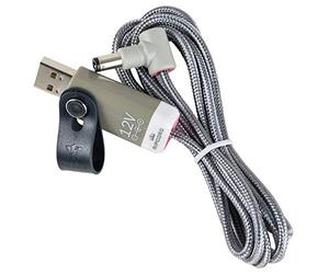myVolts Ripcord Câble d'alimentation USB 12V Compatible avec Shure PS24E Transfo